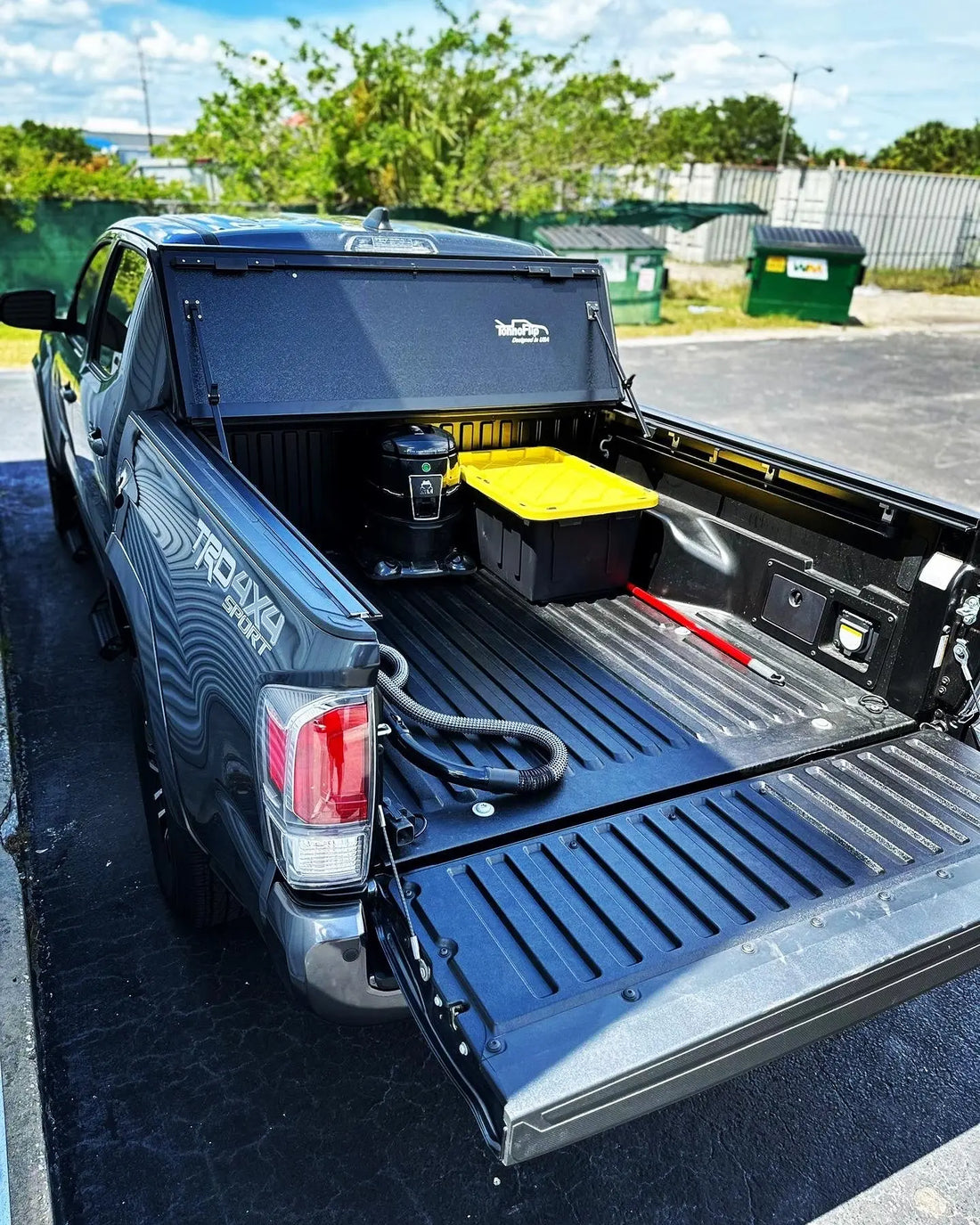 Toyota Tacoma TonnoFlip Tonneau Cover