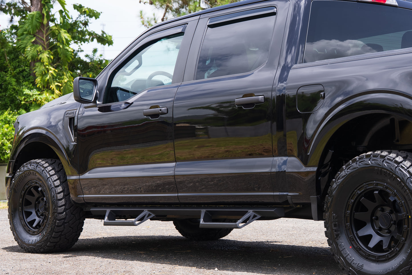 FORD F150 2017-2027 DOUBLE CAB NERF BARS