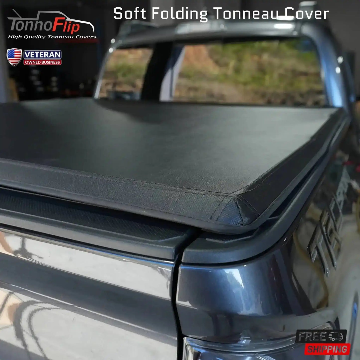 Toyota Tacoma Soft Tonneau Cover | Tri-Fold Tacoma Bed Cover