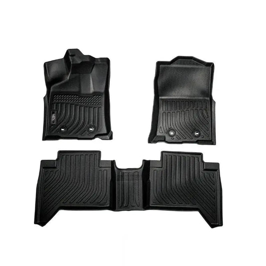 TOYOTA TACOMA 16-23 DOUBLE CAB (4-DOOR) ALL-WEATHER FLOOR LINERS